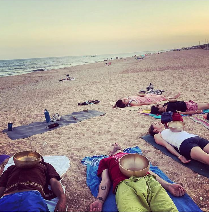 Cuencos de meditación y relajación